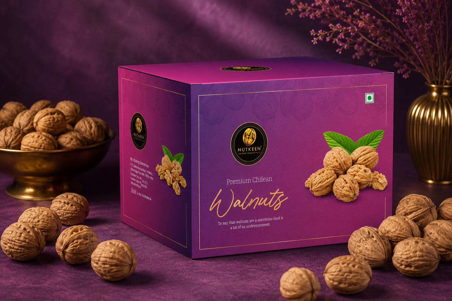 Walnut Kernels Size 38+